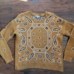 Madewell Women's Sweater Pullover Brown SIZE SMALL